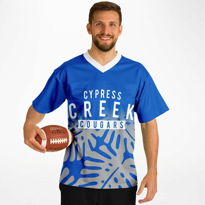 Cypress Creek Cougars Football Jersey 17