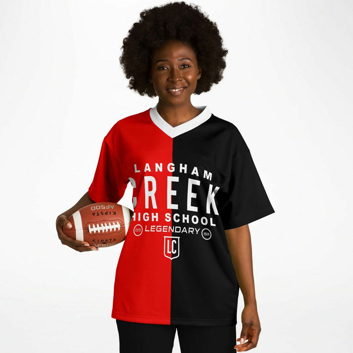 Langham Creek Lobos Football Jersey 04