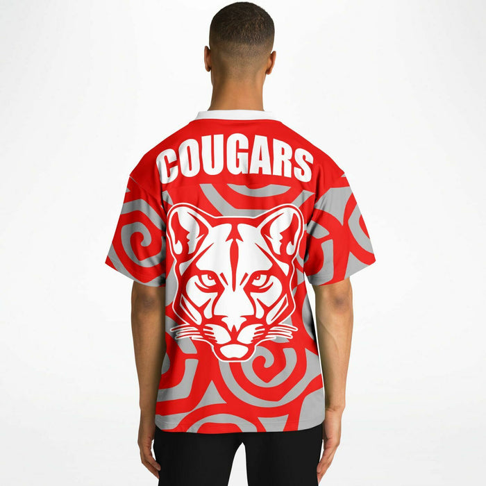 Tomball High School Cougars Football Jersey 16