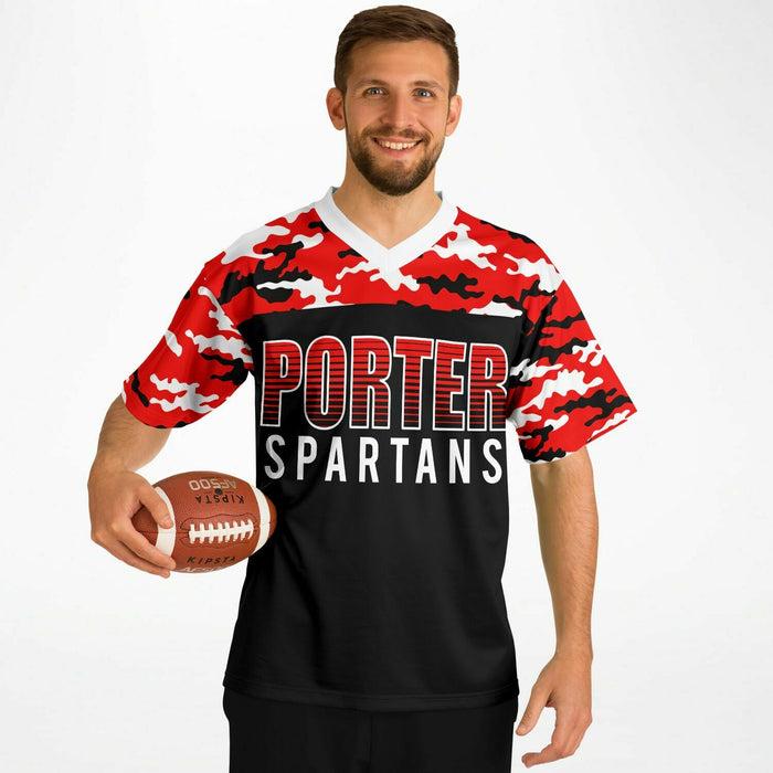 Porter Spartans Football Jersey 08