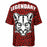 Tomball Cougars High School football jersey -  ghost view - back