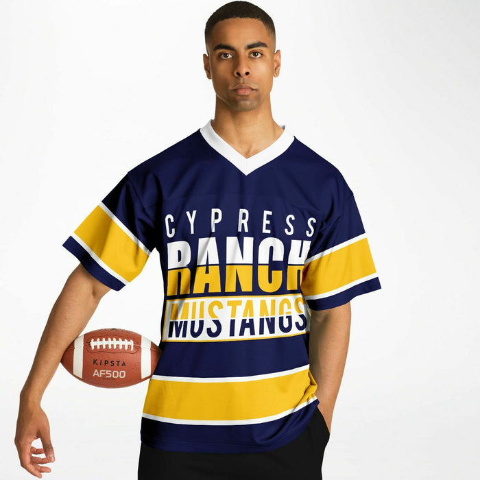 Cypress Ranch Mustangs Football Jersey 13