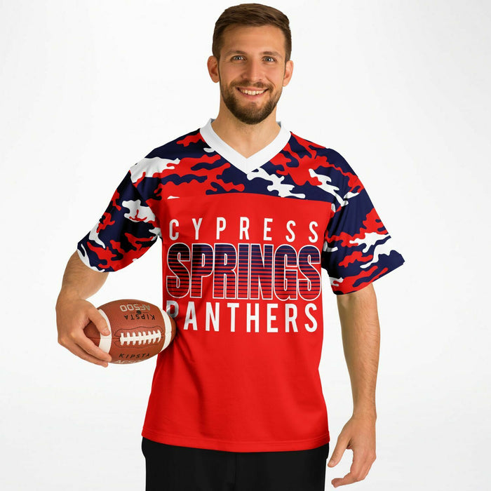 Cypress Springs Panthers Football Jersey 08