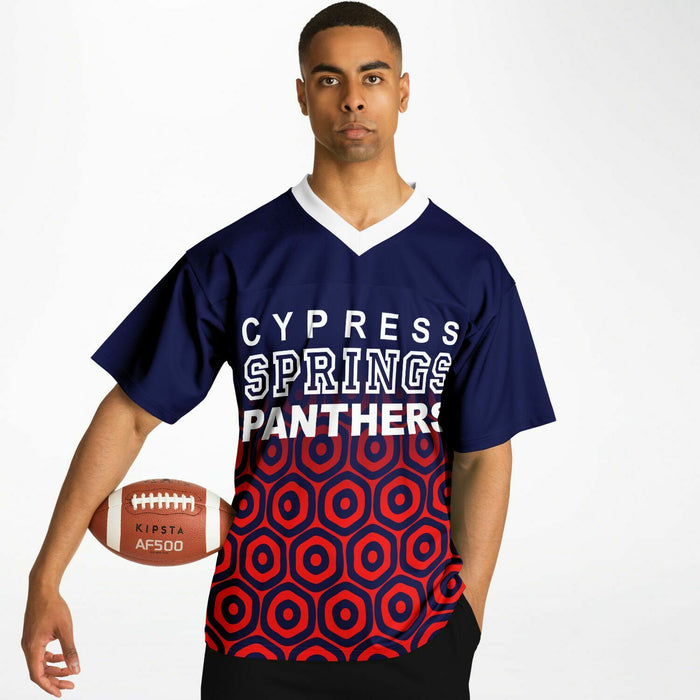 Cypress Springs Panthers Football Jersey 25