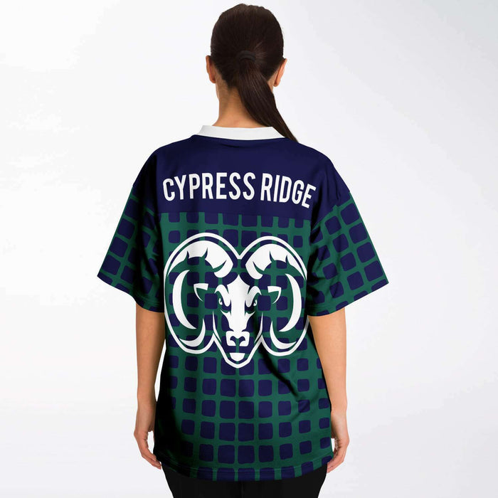 Cypress Ridge Rams Football Jersey 25