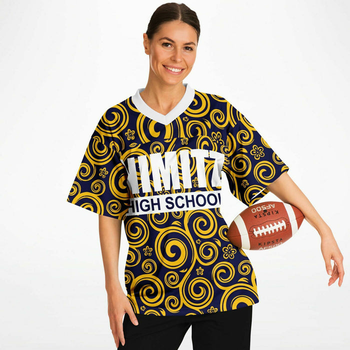 Nimitz Cougars Football Jersey 18