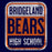 Bridgeland Bears Premium Navy Hoodie - Design 01