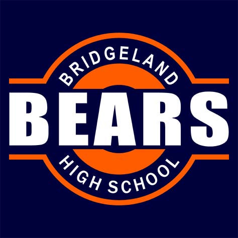 Bridgeland Bears Premium Navy Hoodie - Design 11