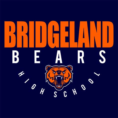 Bridgeland Bears Premium Navy T-shirt - Design 12