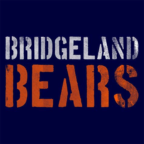 Bridgeland High School Bears Navy Garment Design 17