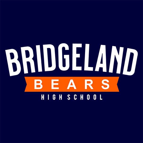 Bridgeland Bears Premium Navy Hoodie - Design 21