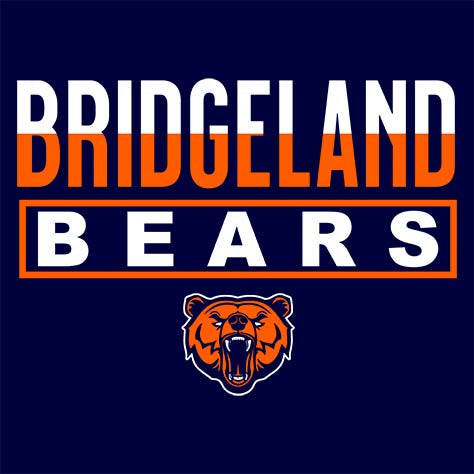 Bridgeland High School Bears Navy Garment Design 29