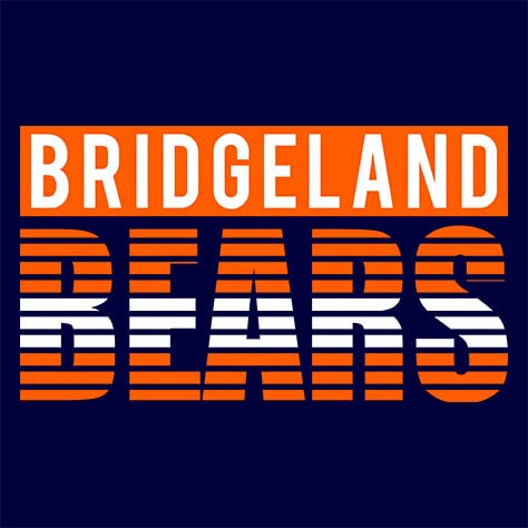 Bridgeland High School Bears Navy Garment Design 35