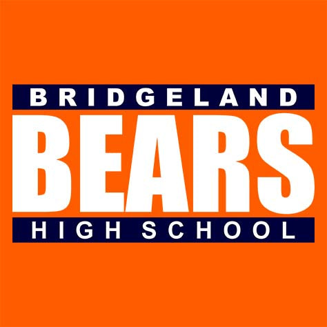 Bridgeland High School Bears Orange Garment Design 98