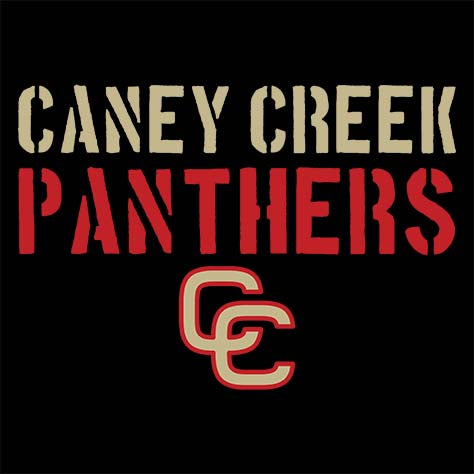 Caney Creek Panthers Premium Black Hoodie - Design 17