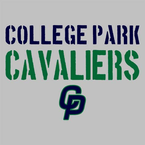 College Park Cavaliers Premium Grey Hoodie - Design 17