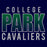 College Park Cavaliers Premium Navy T-shirt - Design 24