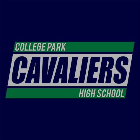 College Park Cavaliers Premium Navy Hoodie - Design 72