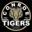 Conroe Tigers Premium Black Hoodie - Design 04