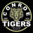 Conroe Tigers Premium Black T-shirt - Design 04