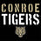 Conroe Tigers Premium Black Hoodie - Design 17