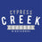 Cypress Creek High School Cougars Royal Blue Garment Design 21