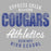 Cypress Creek High School Cougars Sports Grey Garment Design 34