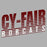 Cy-Fair High School Bobcats Sports Grey Garment Design 32