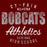 Cy-Fair High School Bobcats Maroon Garment Design 34