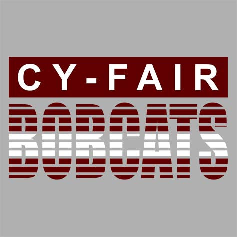 Cy-Fair Bobcats Premium Heather T-shirt - Design 35