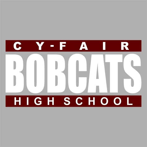 Cy-Fair Bobcats Premium Heather T-shirt - Design 98