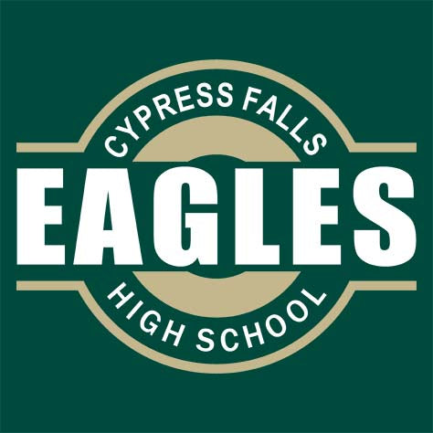 Cypress Falls Eagles Premium Forest Green Hoodie - Design 11