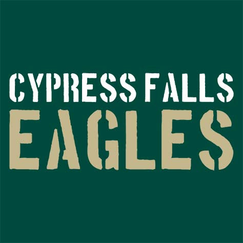 Cypress Falls Eagles Premium Forest Green Hoodie - Design 17