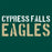 Cypress Falls Eagles Premium Forest Green Hoodie - Design 17