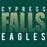 Cypress Falls High School Eagles Forest Green Garment Design 24