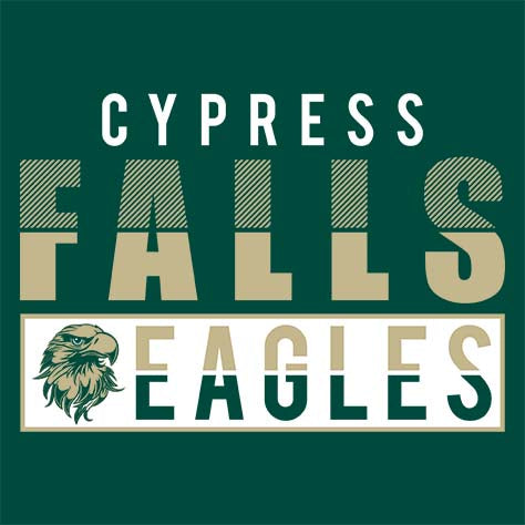 Cypress Falls Eagles Premium Forest Green Hoodie - Design 31