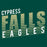 Cypress Falls High School Eagles Forest Green Garment Design 32