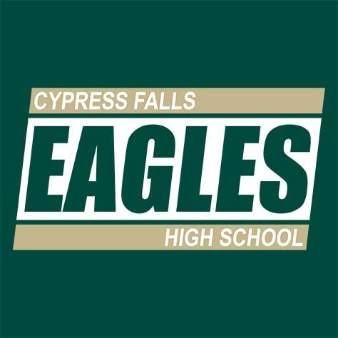 Cypress Falls Eagles Premium Forest Green Hoodie - Design 72