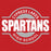 Cypress Lakes Spartans Premium Red T-shirt - Design 11