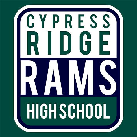 Cypress Ridge Rams Premium Forest Green T-shirt - Design 01