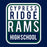 Cypress Ridge Rams Premium Navy Blue Hoodie - Design 01