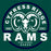 Cypress Ridge Rams Premium Forest Green T-shirt - Design 04