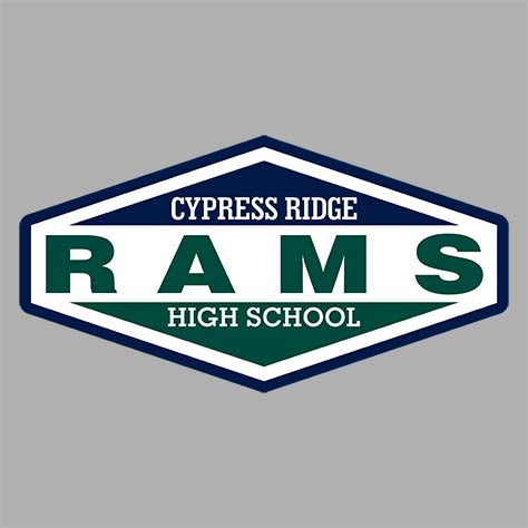 Cypress Ridge Rams Premium Grey Hoodie - Design 09