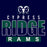 Cypress Ridge High School Rams Navy Garment Design 23
