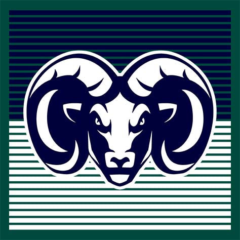 Cypress Ridge Rams Premium Forest Green T-shirt - Design 27