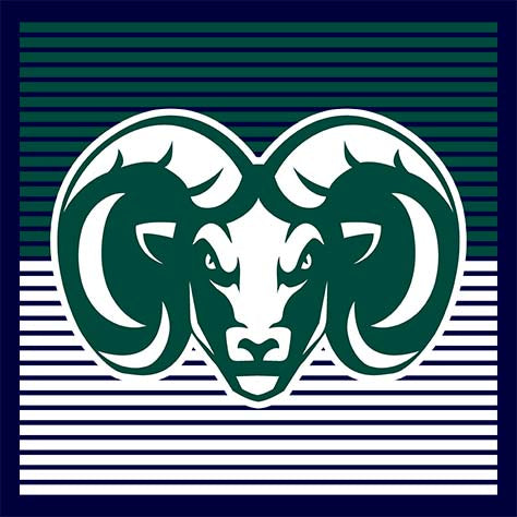 Cypress Ridge Rams Premium Navy T-shirt - Design 27