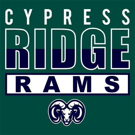 Cypress Ridge Rams Premium Forest Green T-shirt - Design 29