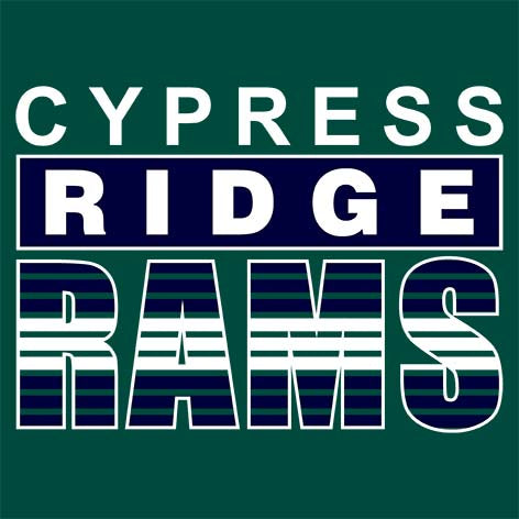 Cypress Ridge Rams Premium Forest Green T-shirt - Design 35