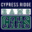 Cypress Ridge High School Rams Navy Garment Design 86