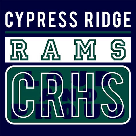 Cypress Ridge Rams Premium Navy T-shirt - Design 86